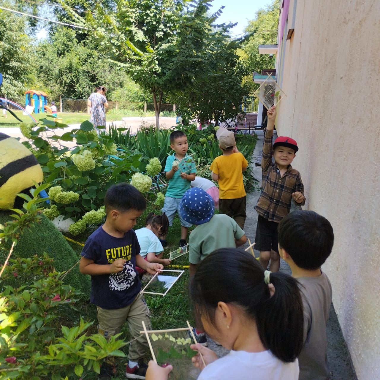 "Көңілді жаз"  мектепалды "Еркемай" тоюбы.