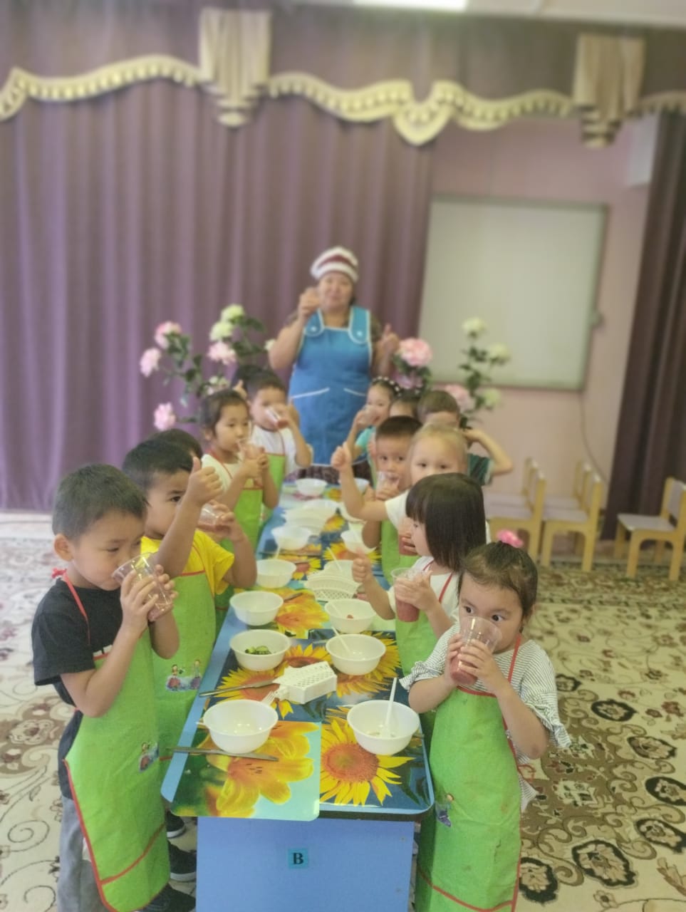 "Тәтті шырын" мектепалды "Жұлдыз" тобы.