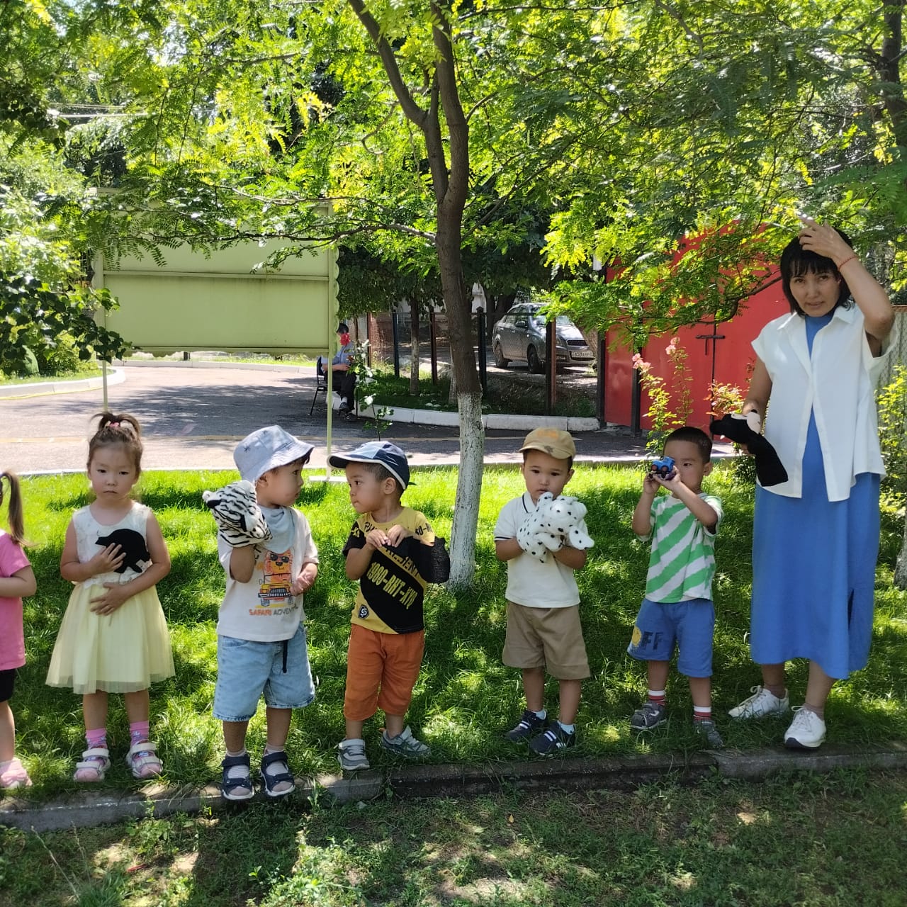 "Ертегілер елі" іс-шара. Ортаңғы "Сұңқар " тобы.